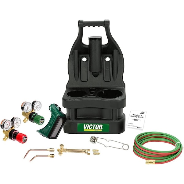Turbotorch ESAB Victor G150 J-P Light Duty Gas Welding Outfit Tote Kit Without Tanks 0384-0945 - main